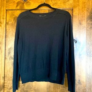 Banana Republic black sweater.